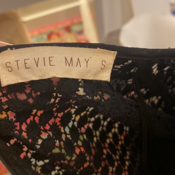 Katie May Black Crochet Lace Dress - Picture 4 of 4